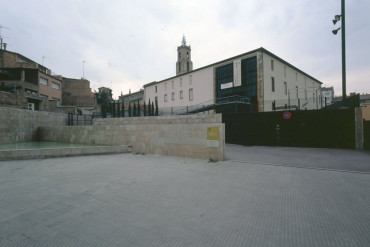Vista exterior del Museu de l’Art de la Pell